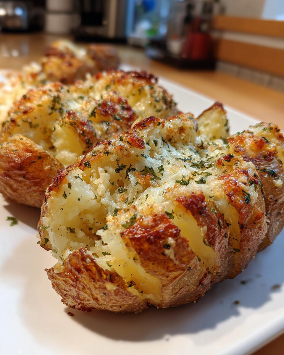 Baked Garlic Parmesan Potato - detail 1