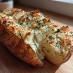 Baked Garlic Parmesan Potato