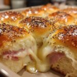 Baked Ham and Cheese Sliders