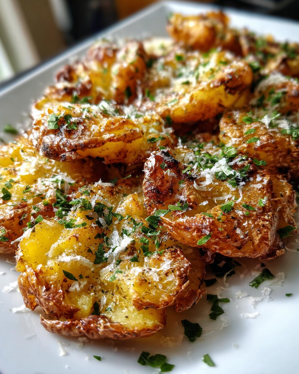 Crispy Parmesan Smashed Potatoes - detail 1