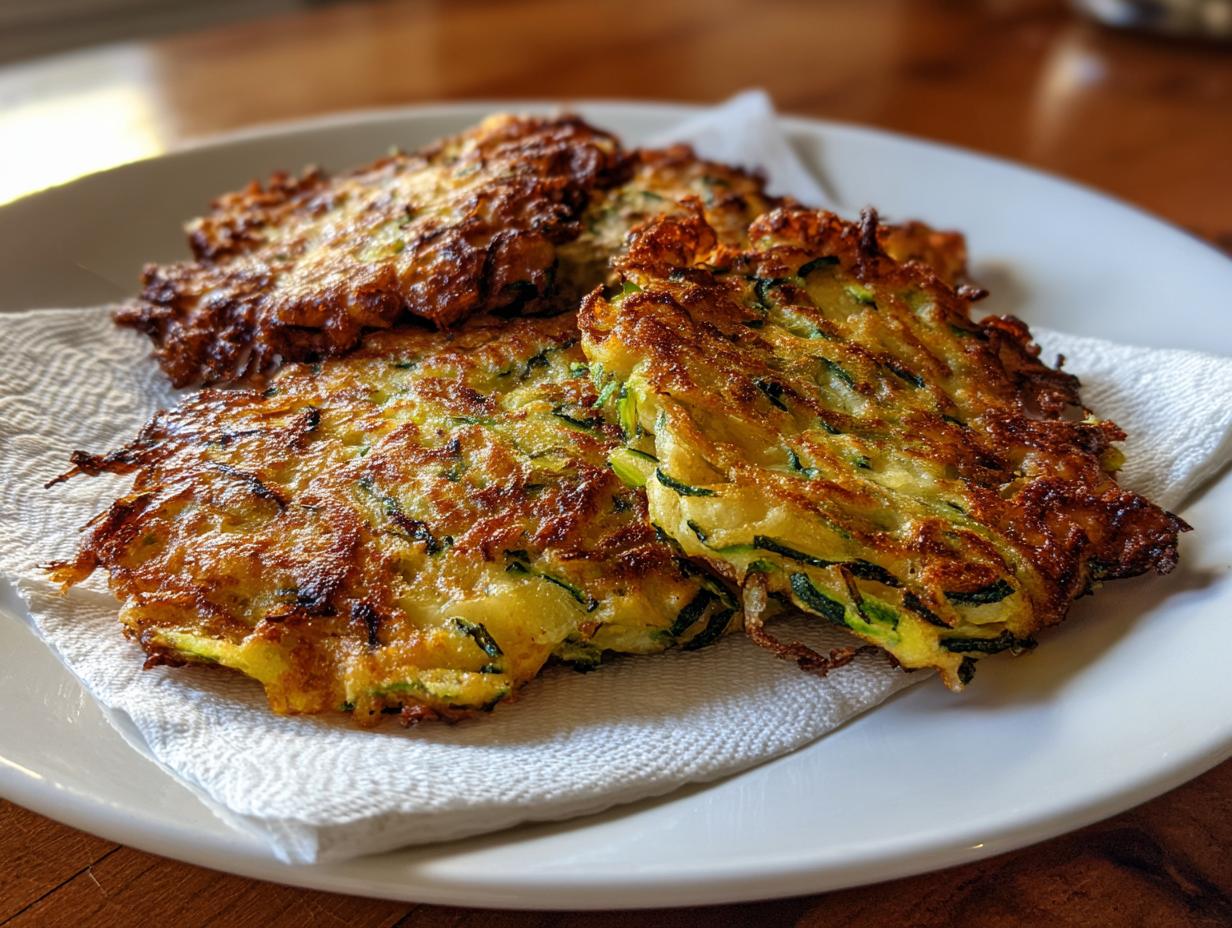 Devastatingly Delicious 25-Min Crispy Zucchini Fritters