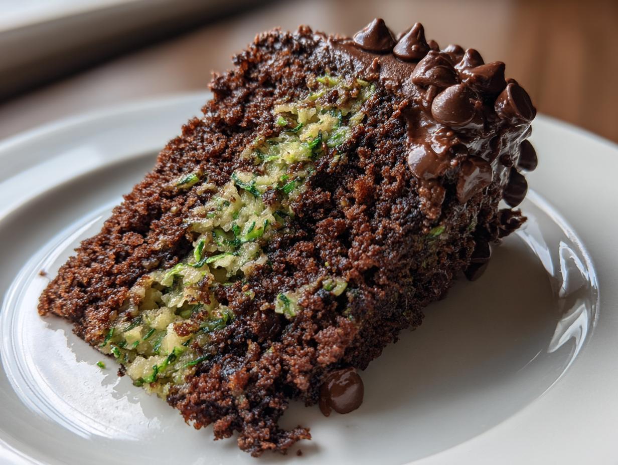 Decadent Chocolate Zucchini Cake Recipe: Sinfully Moist
