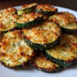 Easy Baked Parmesan Zucchini Slices