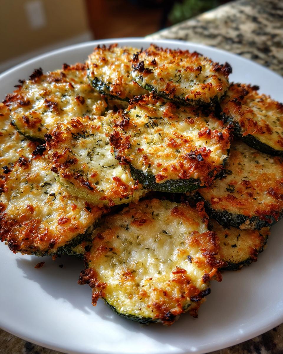 Easy Baked Parmesan Zucchini Slices - detail 3