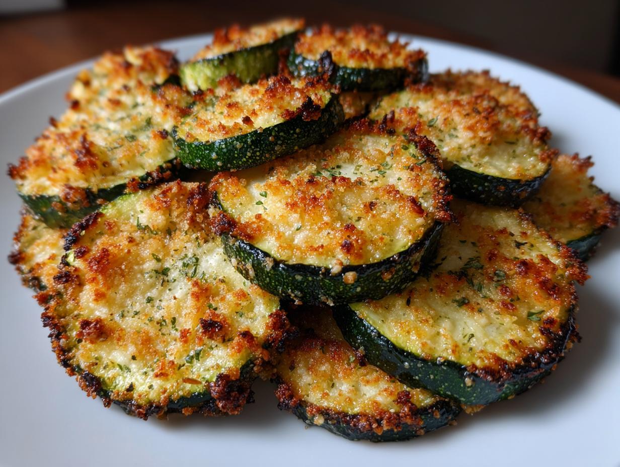 Hate Zucchinis? Try Easy Baked Parmesan Zucchini