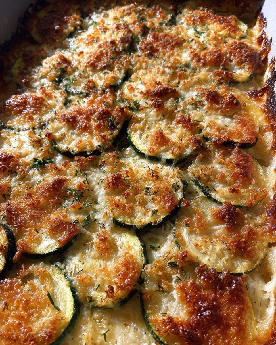 Easy Baked Zucchini Casserole Recipe - detail 1