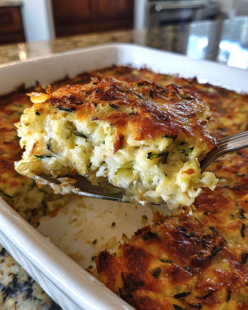 Easy Cheesy Zucchini Casserole - detail 3