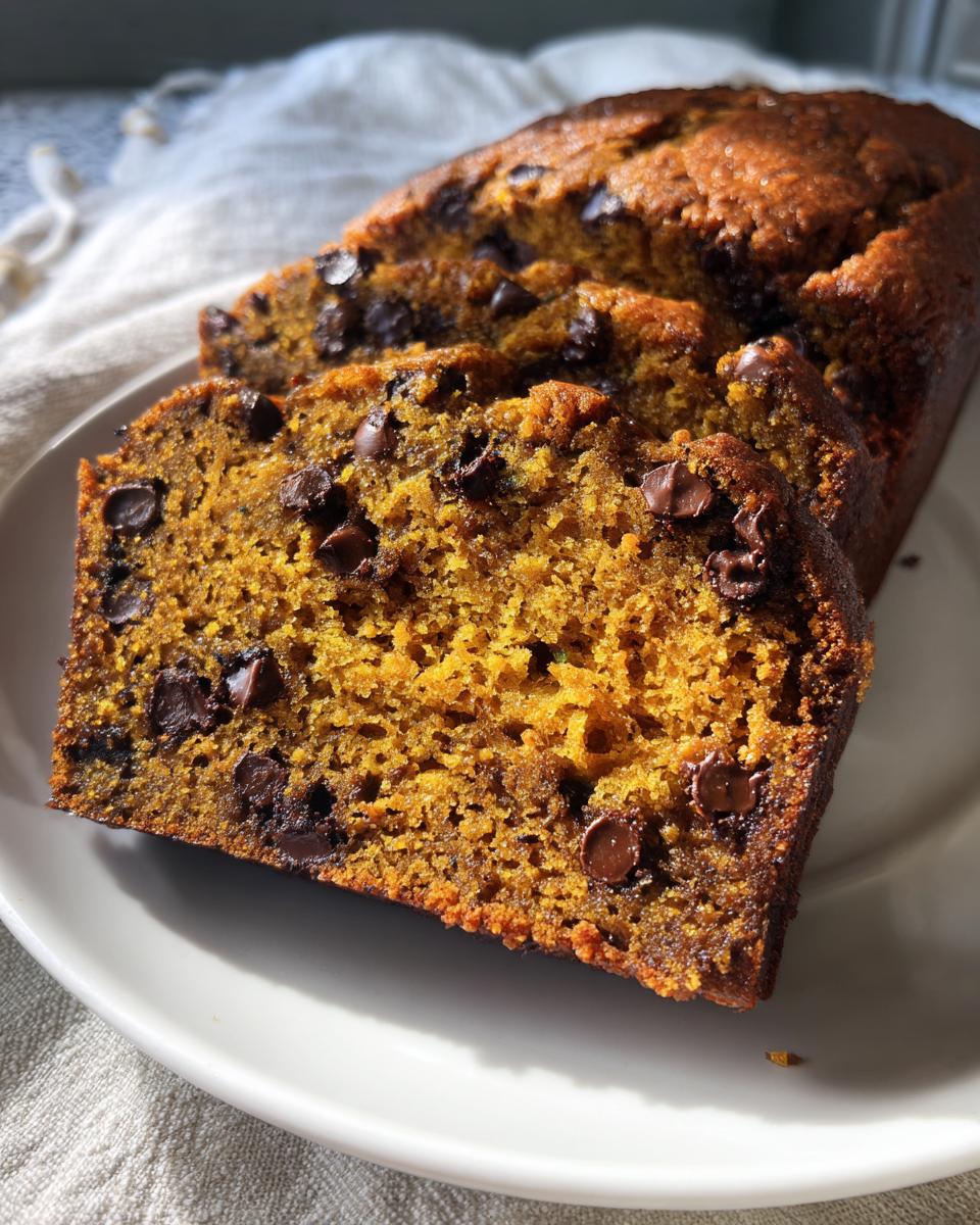 Fall-Inspired Chocolate Chip Pumpkin Zucchini Bread Recipe - detail 3