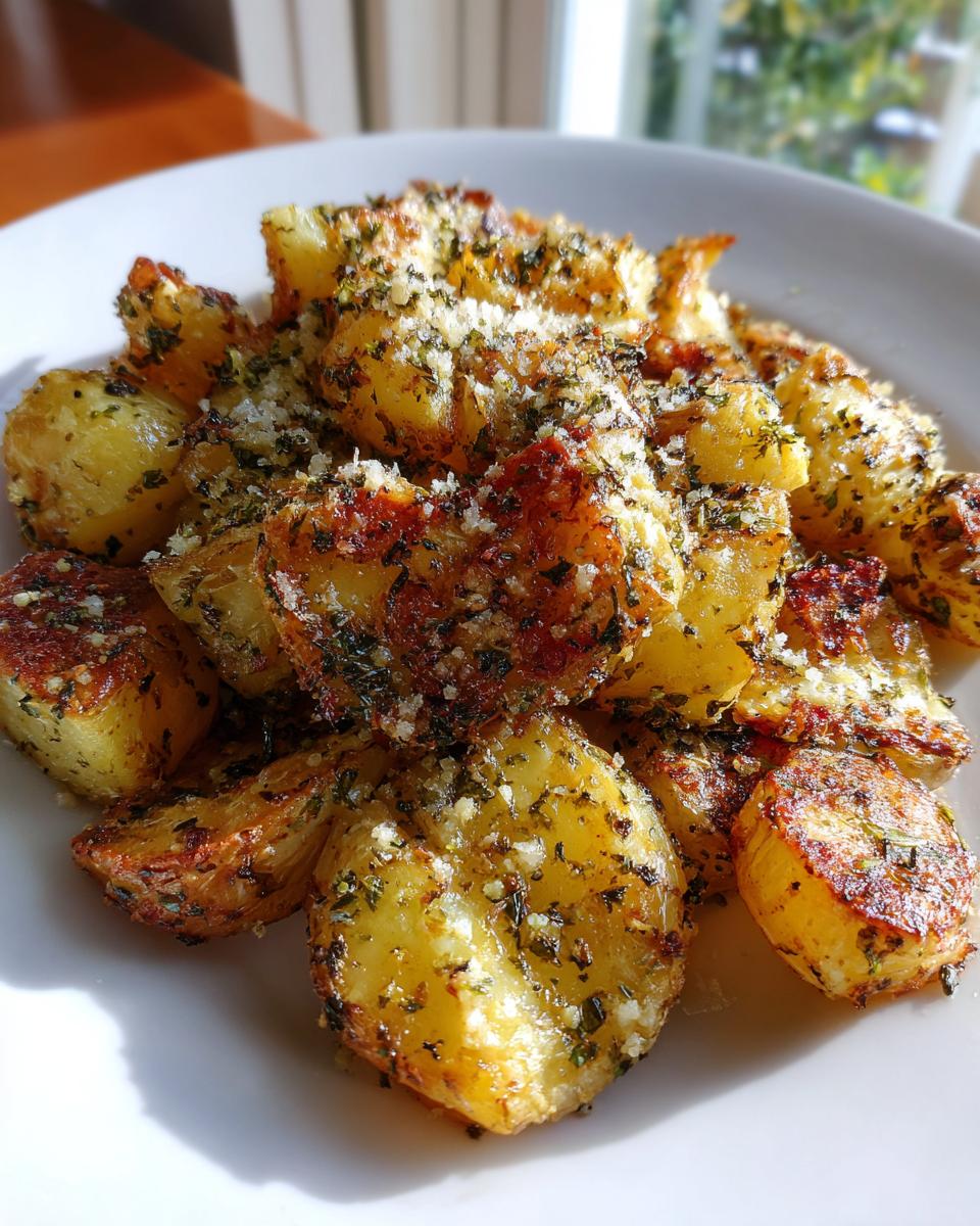 Garlic Parmesan Roasted Potatoes Recipe - detail 2