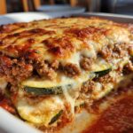 Ground beef zucchini casserole
