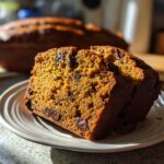 Healthy Pumpkin Zucchini Chocolate Chip Bread
