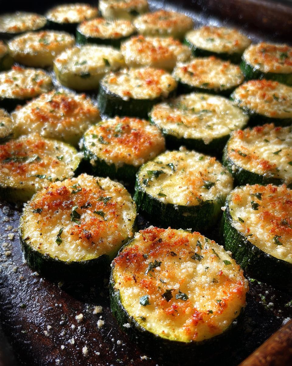 Irresistible Baked Parmesan Zucchini – A Quick & Delicious Side Dish! - detail 3