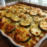 Low-Carb Easy Cheesy Zucchini Bake