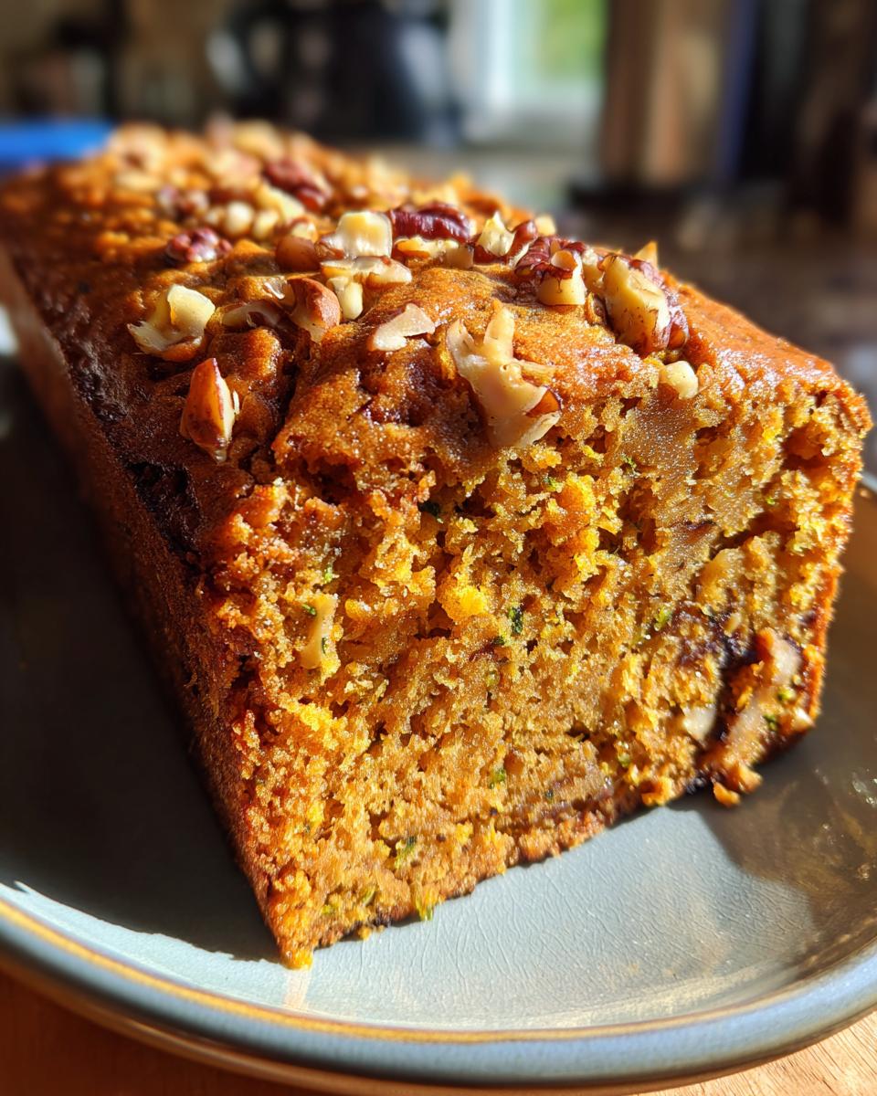 Pumpkin zucchini bread recipe - detail 1