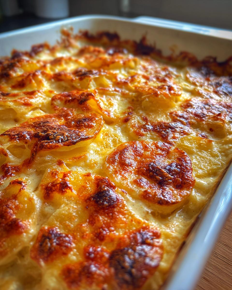 Simple Cheesy Scalloped Potatoes - detail 2