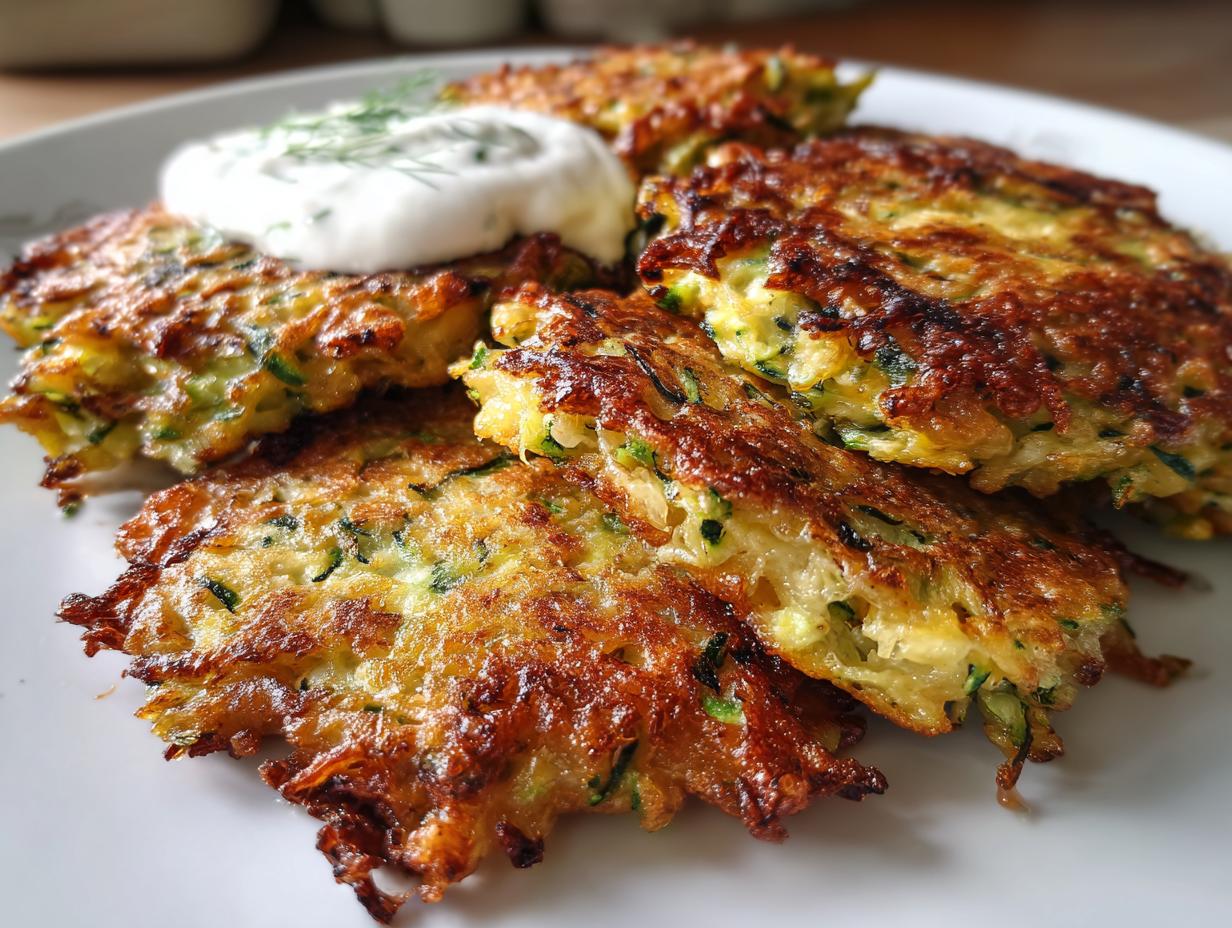 Disgustingly Good Zucchini Fritters in Just 10 Minutes
