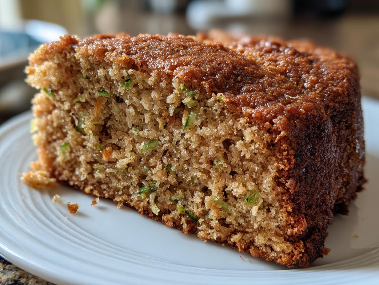 Delicious Zucchini Spice Cake Recipe: Only 4 Eggs Needed